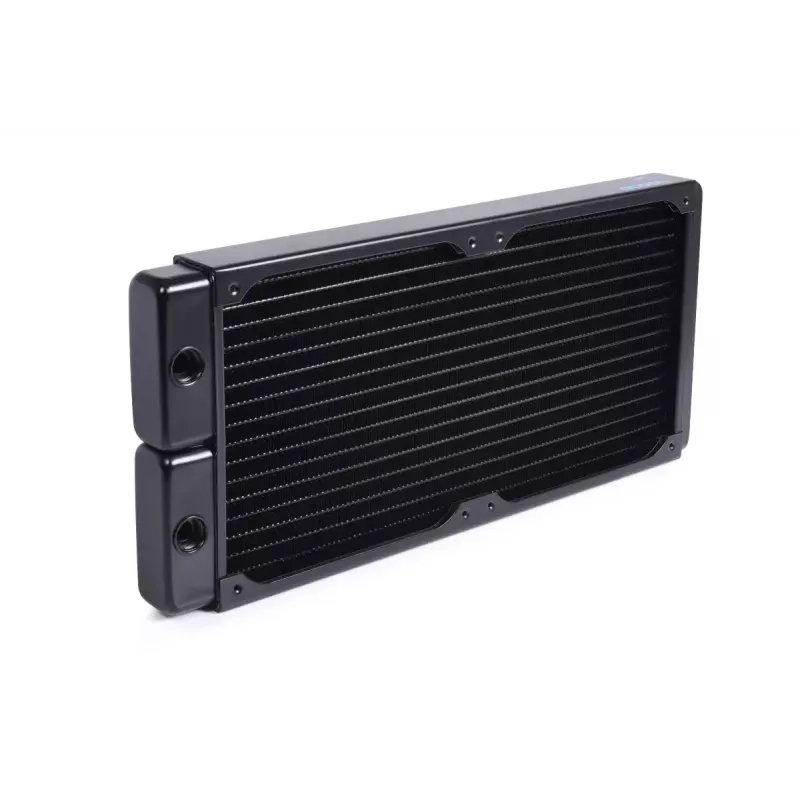 Alphacool 14378 NexXxoS HPE-30 volledig koperen radiator, 280 mm, zwart