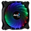 AEROCOOL COSMO12FRGB 120mm computerbehuizingsventilator, 1000 tpm, 15 LEDs RGB, Molex-aansluiting, 3,72 W, zwart