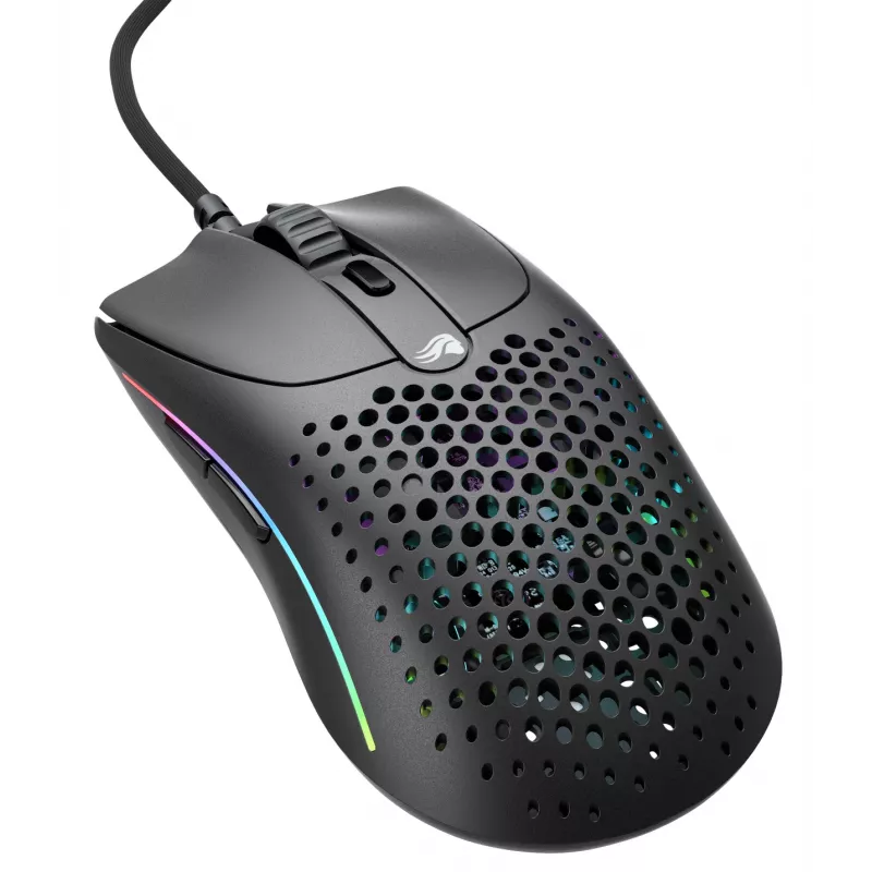 Glorious Gaming Glorious Model O Wired 2 - matzwart, rechtshandig, optisch, USB Type-A, 26000 DPI, 1 ms, zwart