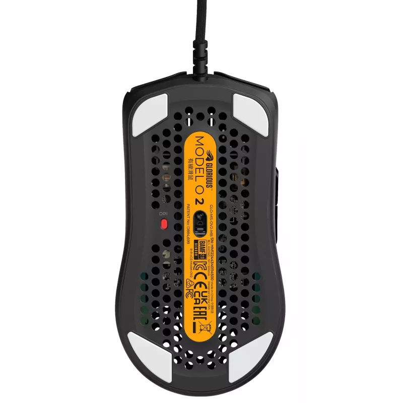 Glorious Gaming Glorious Model O Wired 2 - matzwart, rechtshandig, optisch, USB Type-A, 26000 DPI, 1 ms, zwart