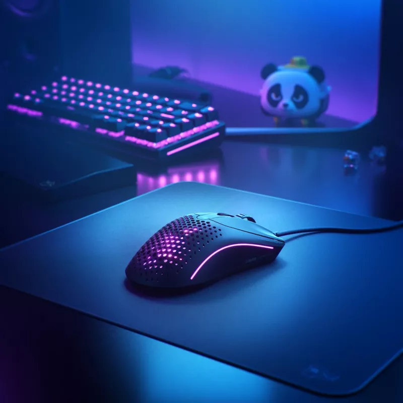 Glorious Gaming Glorious Model O Wired 2 - matzwart, rechtshandig, optisch, USB Type-A, 26000 DPI, 1 ms, zwart