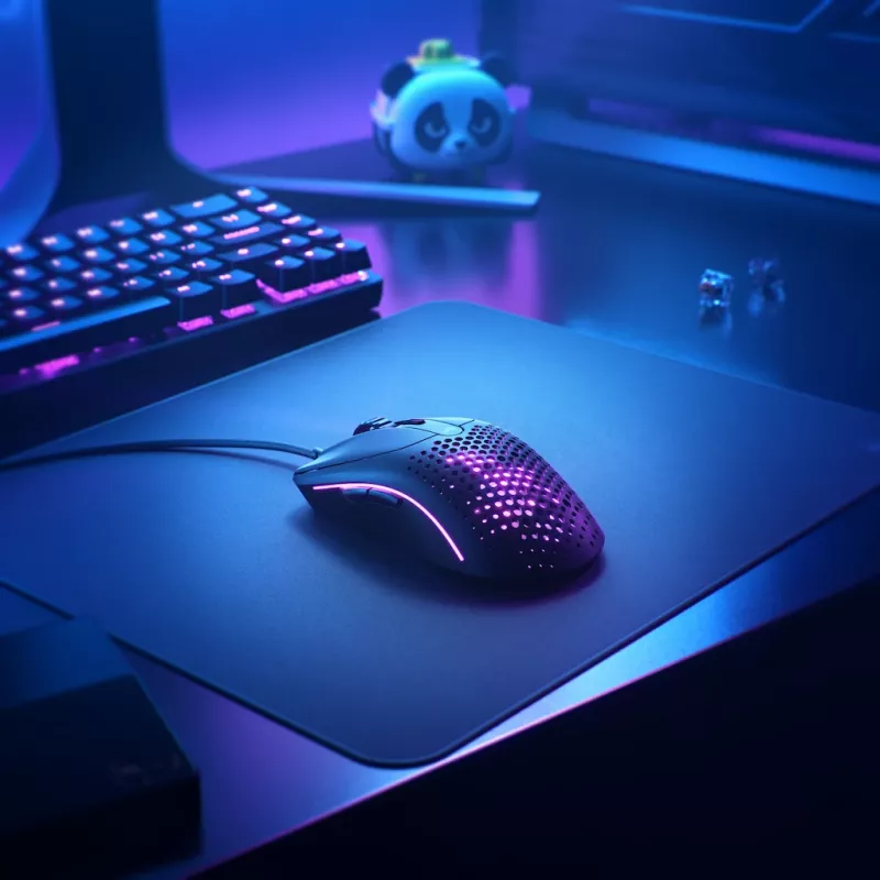 Glorious Gaming Glorious Model O Wired 2 - matzwart, rechtshandig, optisch, USB Type-A, 26000 DPI, 1 ms, zwart