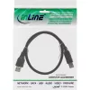 InLine USB 3.2 Gen.1 kabel Type-A stekker / Type-B stekker, zwart, 3m