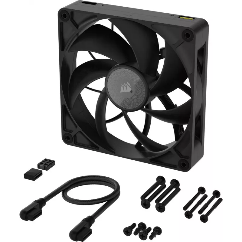 CORSAIR iCUE Link RX140 MAX 140-mm-PWM-ventilator, dik, uitbreiding