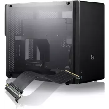 PC-behuizing RAIJINTEK Ophion M Evo ALS midi tower zwart, transparant