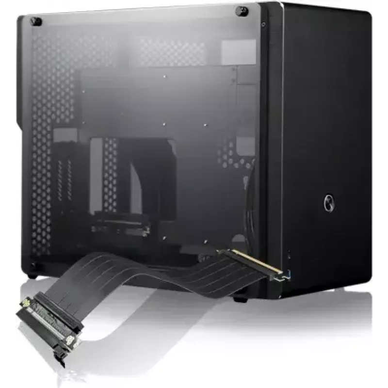 PC-behuizing RAIJINTEK Ophion M Evo ALS midi tower zwart, transparant