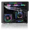 PC-behuizing RAIJINTEK Ophion M Evo ALS midi tower zwart, transparant