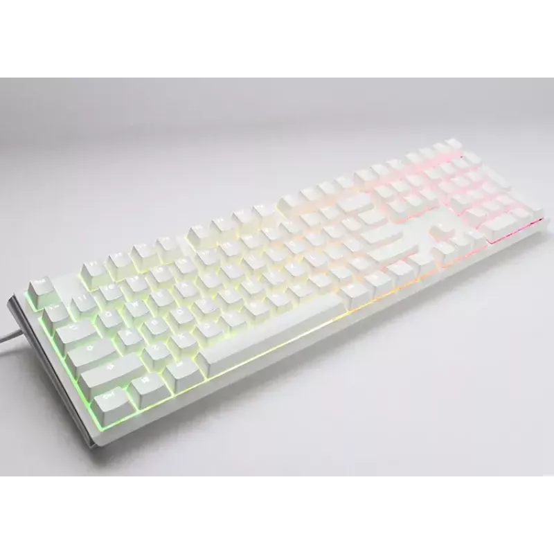 Ducky One 3 Classic Pure White toetsenbord gaming USB Duits mechanisch RGB