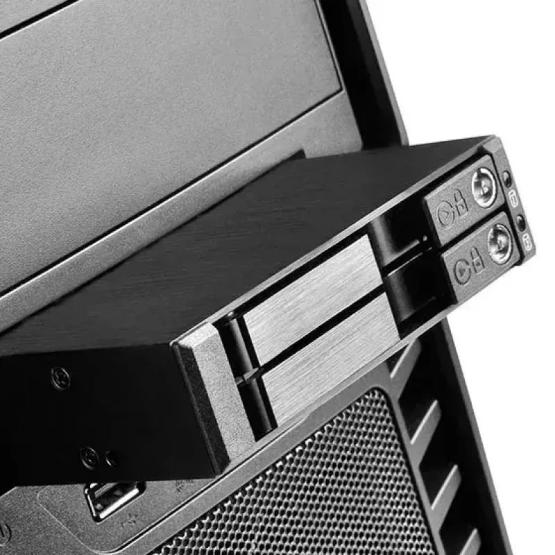 Drive-bezel Silverstone SST-FS202B zwart