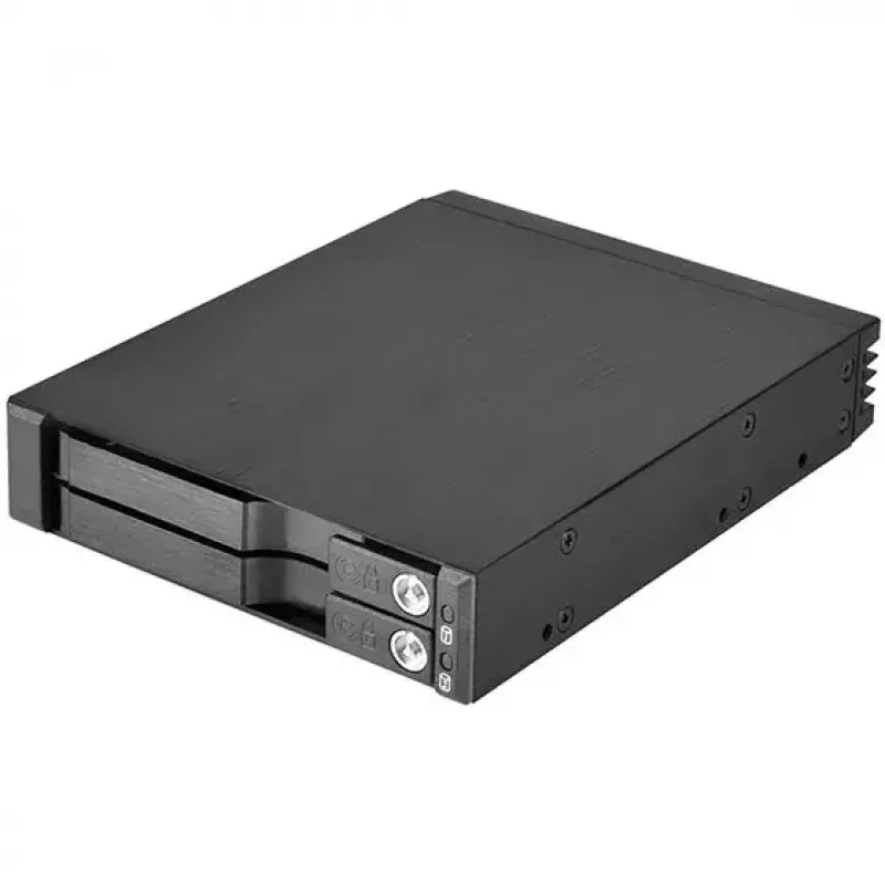 Drive-bezel Silverstone SST-FS202B zwart