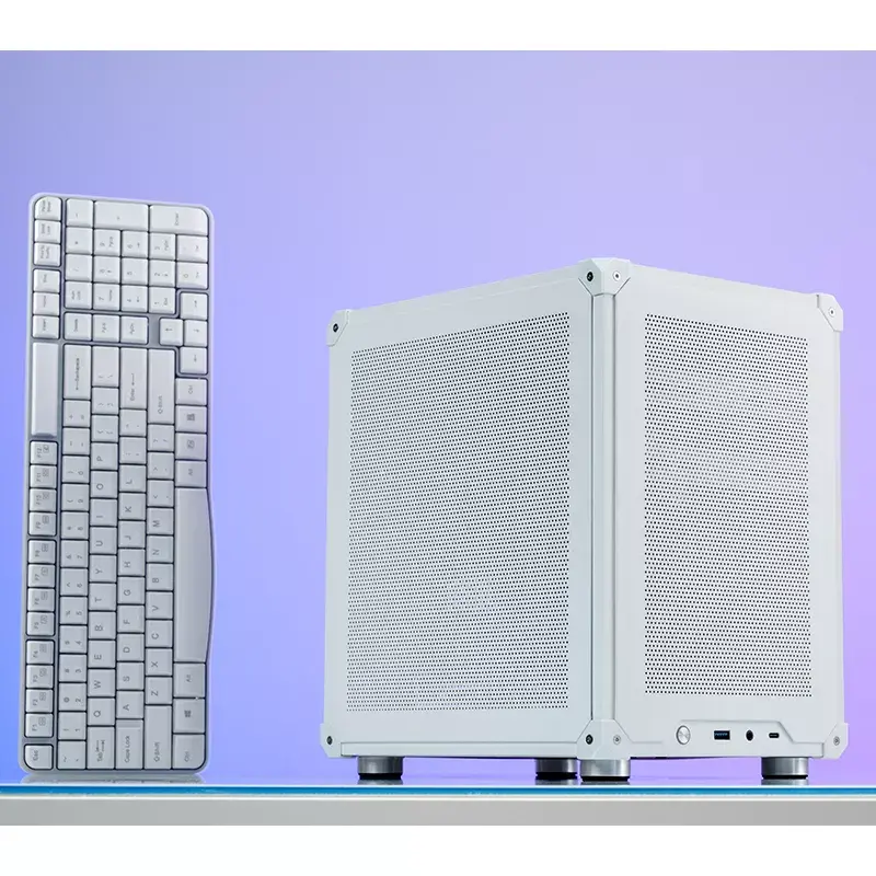 PC-behuizing Jonsbo C6 Mini Tower wit