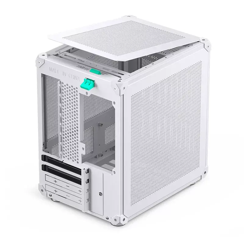 PC-behuizing Jonsbo C6 Mini Tower wit