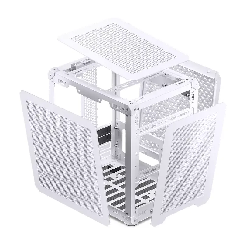 PC-behuizing Jonsbo C6 Mini Tower wit