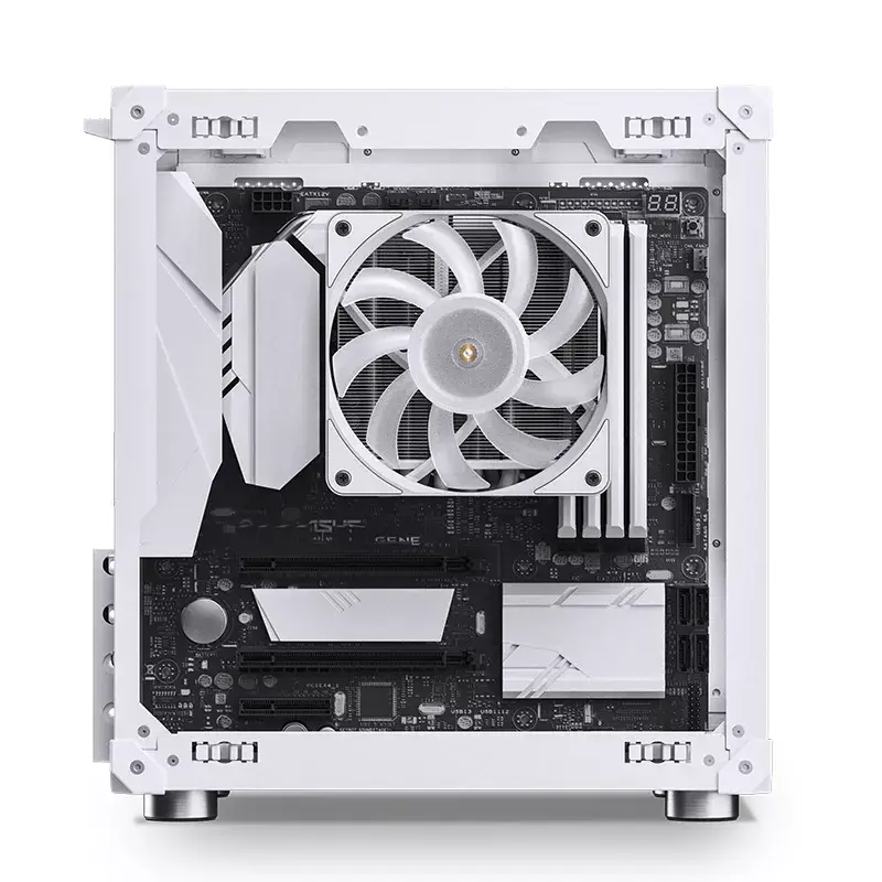 PC-behuizing Jonsbo C6 Mini Tower wit
