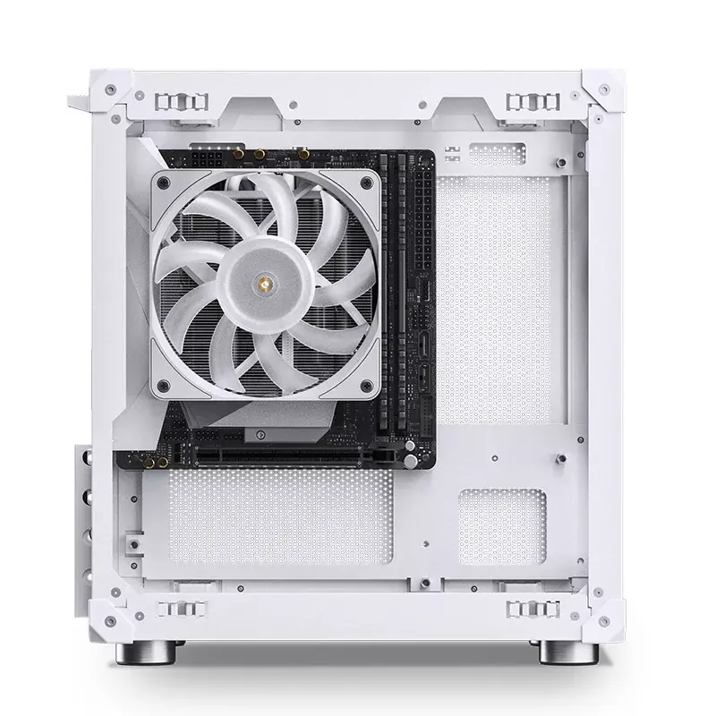 PC-behuizing Jonsbo C6 Mini Tower wit