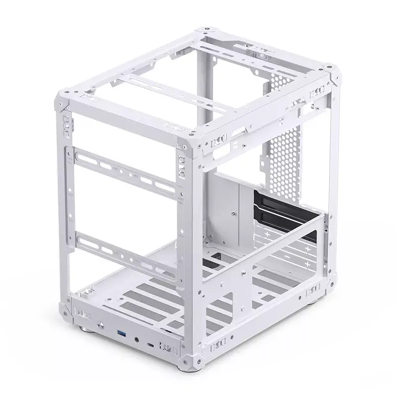 PC-behuizing Jonsbo C6 Mini Tower wit