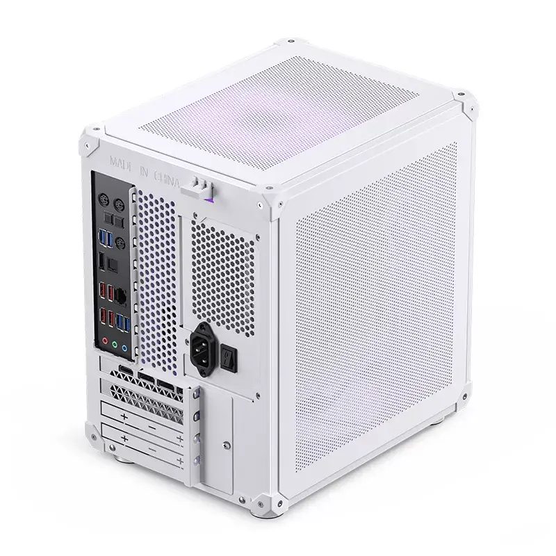 PC-behuizing Jonsbo C6 Mini Tower wit