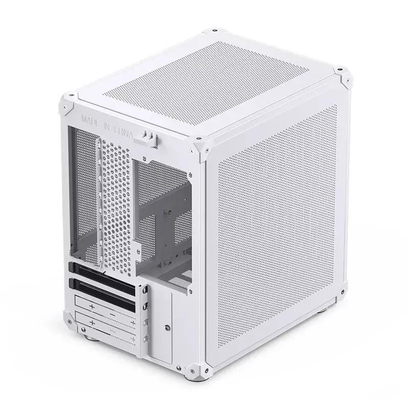 PC-behuizing Jonsbo C6 Mini Tower wit