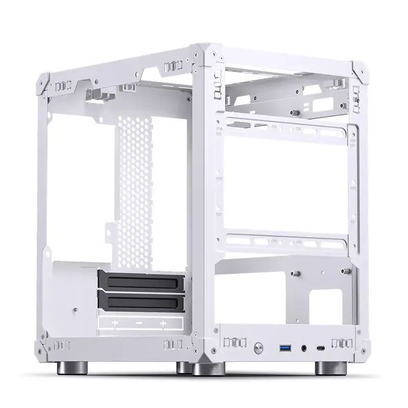 PC-behuizing Jonsbo C6 Mini Tower wit