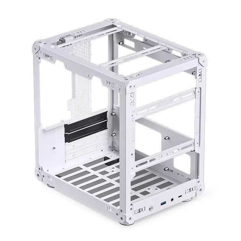 PC-behuizing Jonsbo C6 Mini Tower wit