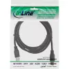 InLine USB 3.2 Gen.1 kabel Type-A stekker / A stekker, zwart, 2m