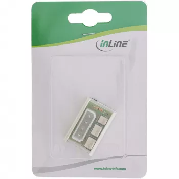 InLine PC-ventilator Multi Power Port-adapter Molex 5,25 inch naar 2x ventilatoraansluiting