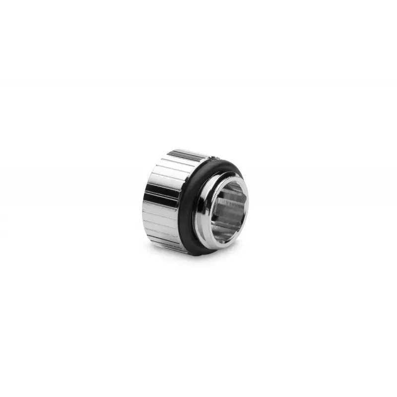 EK Water Blocks fitting messing zwart zilver 7 mm hoogte 1,65 cm diameter