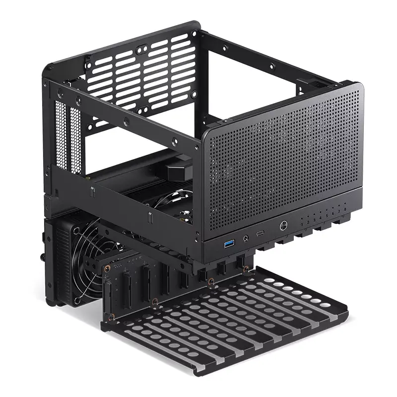 PC-behuizing Jonsbo N3 mini tower zwart