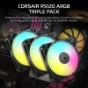 CORSAIR ArGB-ventilator – RS ARGB Series 120 120 mm driepack