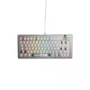 Glorious Gaming GMMK 3 PRO 75% Barebones Wired Silver - US, 75%, bedraad, USB, RGB LED, zilver