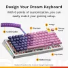 Glorious Gaming GMMK 3 PRO 75% Barebones Wired Silver - US, 75%, bedraad, USB, RGB LED, zilver
