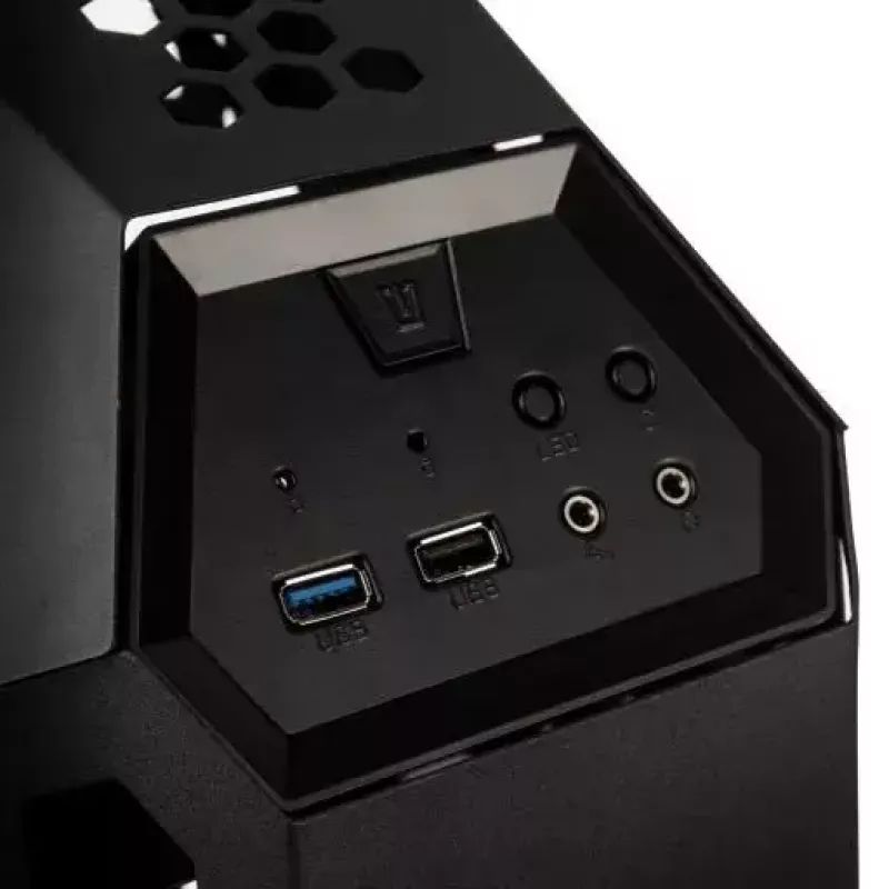 PC-behuizing Kolink Big Chungus Shredded midi tower zwart