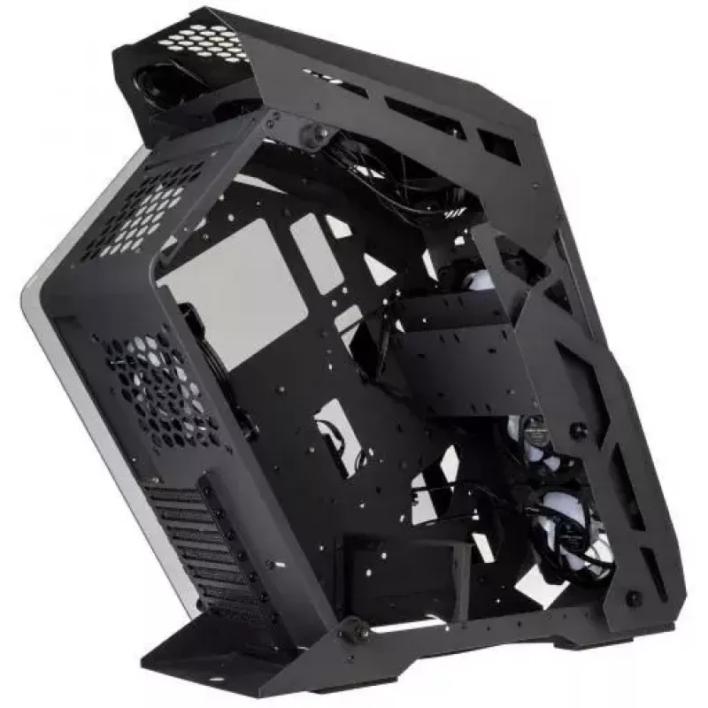 PC-behuizing Kolink Big Chungus Shredded midi tower zwart