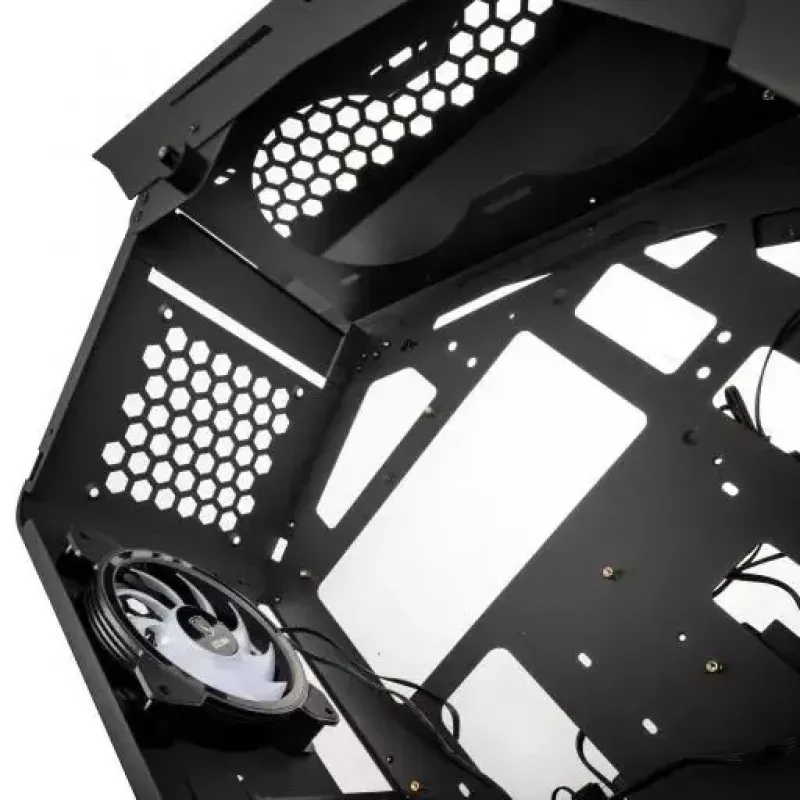 PC-behuizing Kolink Big Chungus Shredded midi tower zwart