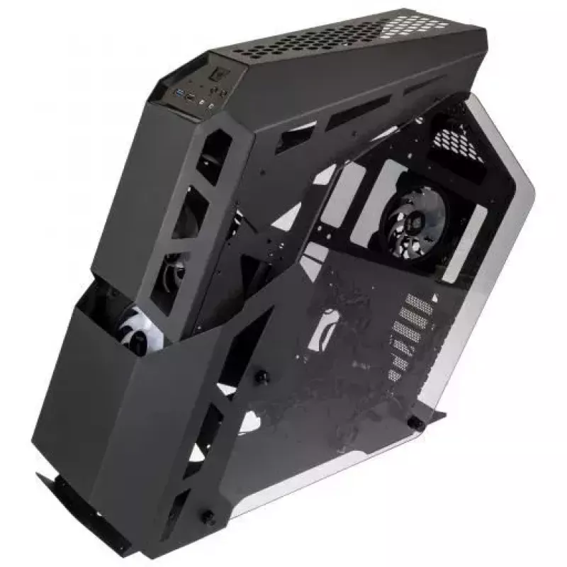 PC-behuizing Kolink Big Chungus Shredded midi tower zwart