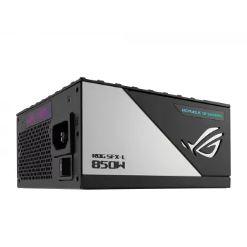 ASUS ROG Loki SFX-L 850W Platinum voeding 24-pin ATX zwart, zilver