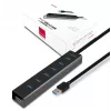 Axagon HUE-SA7BP 7x USB 3.0 ALU LAADHUB zwart incl. voeding