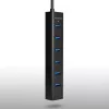 Axagon HUE-SA7BP 7x USB 3.0 ALU LAADHUB zwart incl. voeding