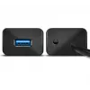 Axagon HUE-SA7BP 7x USB 3.0 ALU LAADHUB zwart incl. voeding