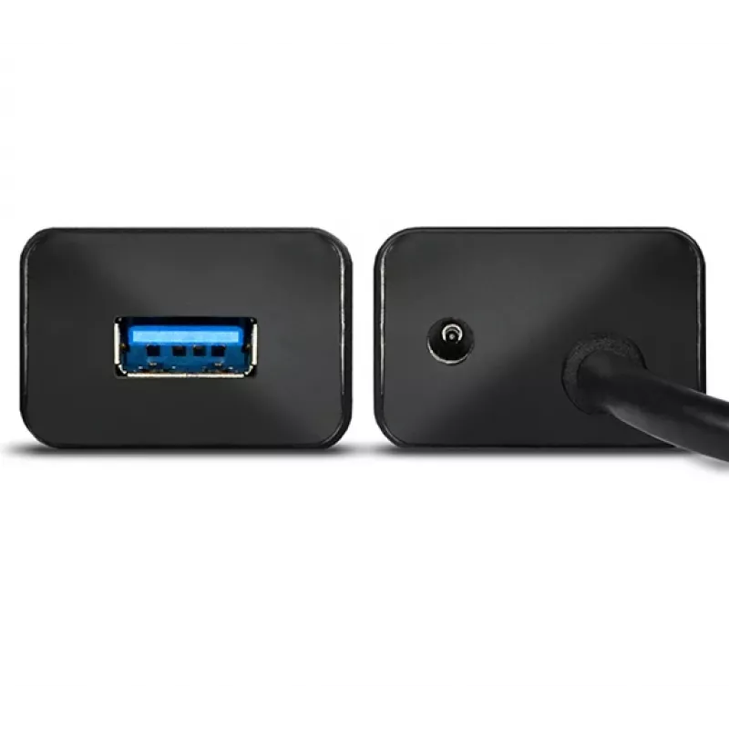 Axagon HUE-SA7BP 7x USB 3.0 ALU LAADHUB zwart incl. voeding