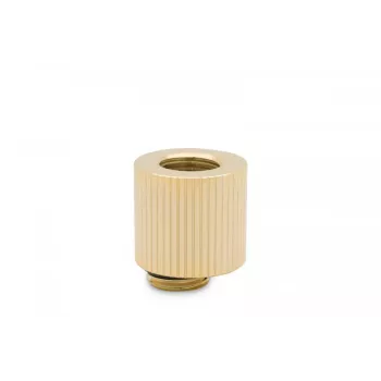 Fitting EK Water Blocks messing goud 21 mm