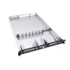 Alphacool ES 1U 19-inch serverrackbehuizing, geschikt voor waterkoeling, Zwart/Grijs