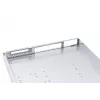 Alphacool ES 1U 19-inch serverrackbehuizing, geschikt voor waterkoeling, Zwart/Grijs