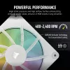 CORSAIR iCUE Link LX120 RGB 120mm PWM ventilator starterset - wit
