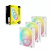 CORSAIR iCUE Link LX120 RGB 120mm PWM ventilator starterset - wit
