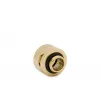 Fitting EK Water Blocks messing goud 15 mm hoogte 2,2 cm diameter