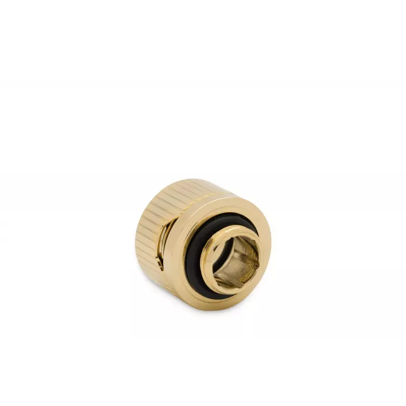 Fitting EK Water Blocks messing goud 15 mm hoogte 2,2 cm diameter