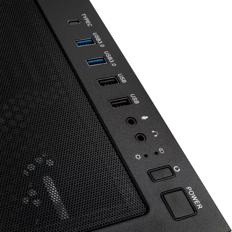 Pc-behuizing Kolink Unity Peak ARGB midi tower zwart