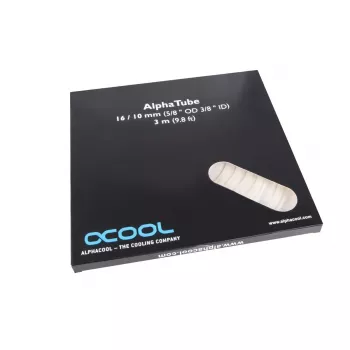 Slang Alphacool 17497 transparant PVC 1.6 cm diameter 3 m lengte