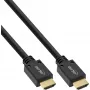 InLine Ultra High Speed HDMI-kabel M/M 8K4K verguld, 1m